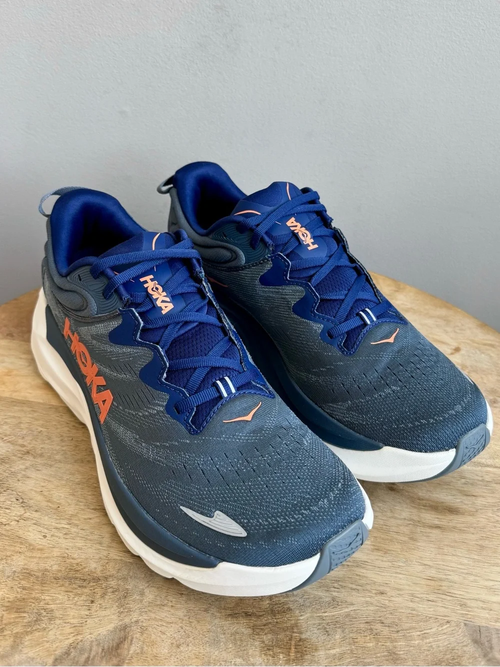 Hoka One One Gaviota 6 Mens Size 12 D Midnight Blue Navy Running Shoes